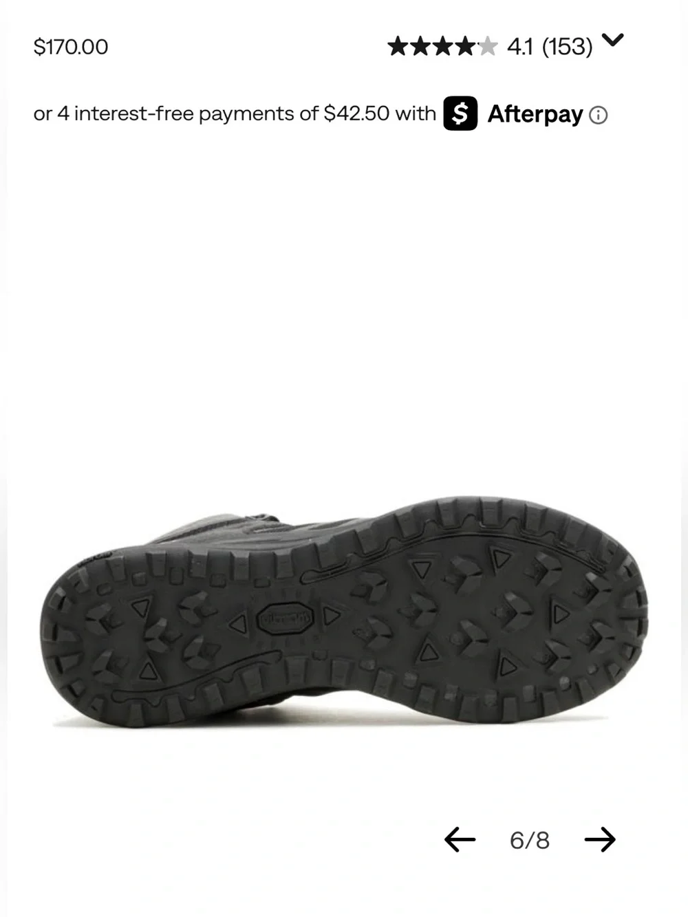 Merrell worn once